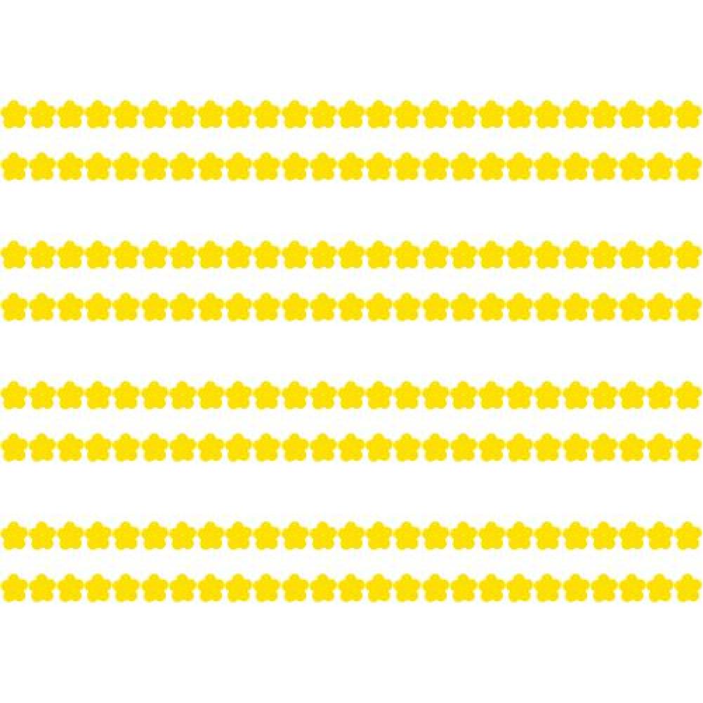 

Ловушка для фруктовых мух, 10 шт., нетоксичная двусторонняя желтая липкая ловушка для мух (цветы)