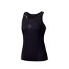 Champion Outdoor Series Color Block Round Neck Comfortable Breathable Versatile Casual Vest Women Tops Basic-Black 162510103-3