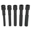 5pcs Wrench Hex Socket Head 1/2 Inch Drive Adapter Spanner Converter 8-14mm Square Hole Connector For Wrench Hand Tools