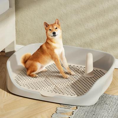 New Portable Small Dogs Cats Training Toilet Puppy Pad Holder Tray Indoor Dog Potty - Pet Supplies