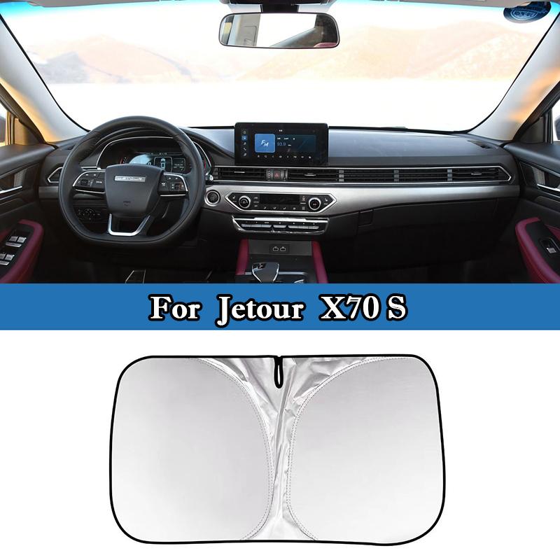 

For Jetour DASHING Traveller X90 X95 X70 Plus S Car Windshield Sunshade Cover Front Window Sunshade UV Protection Accessories