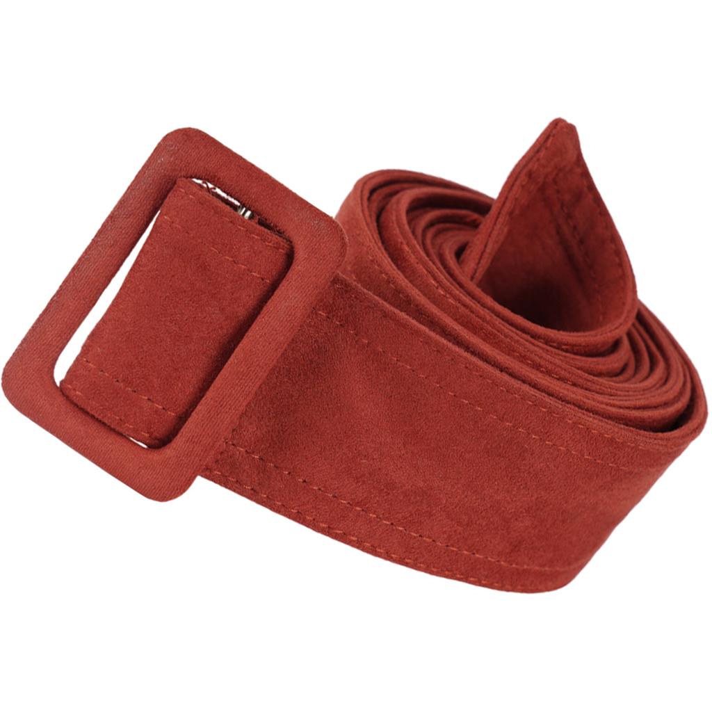 Women Wide Waist Belt Waistband Outerwear for Woolen Coat Multicolored Winter Coat Waist Belt with Buckle