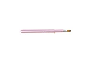 Mizuho Brush Kumano Brush Slide Type Lip Brush Flat Pink
