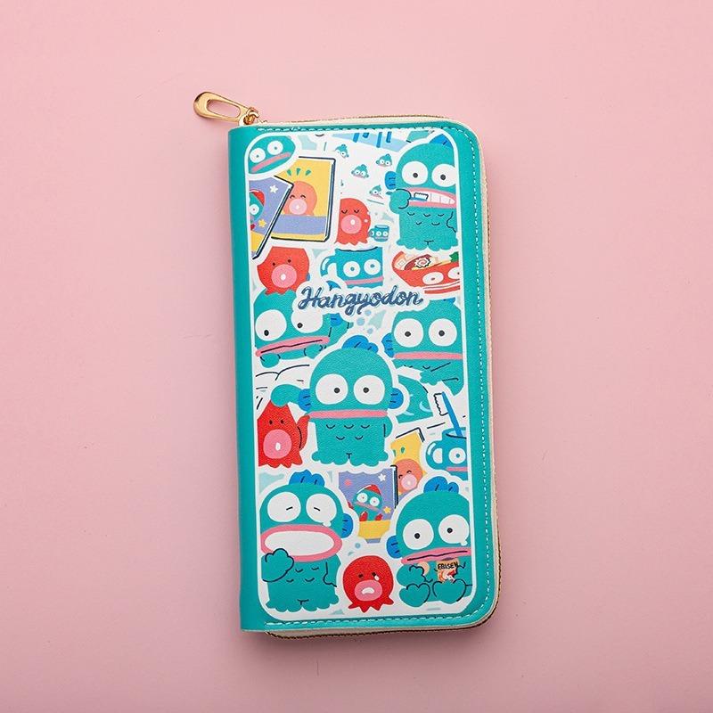 Long wallet Peter Rabbit cartoon mobile phone wallet zipper card bag storage bag clutch bag mobile phone storage