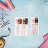 2Sets Portable Compact Lightweight Travel Sewing Kit Household Sewing Tools for Clothes Repair DIY Handicrafts Embroidery