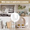 Wall-mounted punch free garage storage rack  Door Wall Mounted Hanger Hook Heavy Load Rack Kitchen Bathroom Organizer Holder