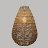 Suspension "Etel" beige D38cm - Atmosphera createur d'interieur