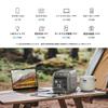 Dabbsson Portable Power Station 600L Solar Charging Lithium Iron Phosphate 4 Fast Charging Rated Long 25dB Quiet EPS for Outage Relief 768Wh, Capable,