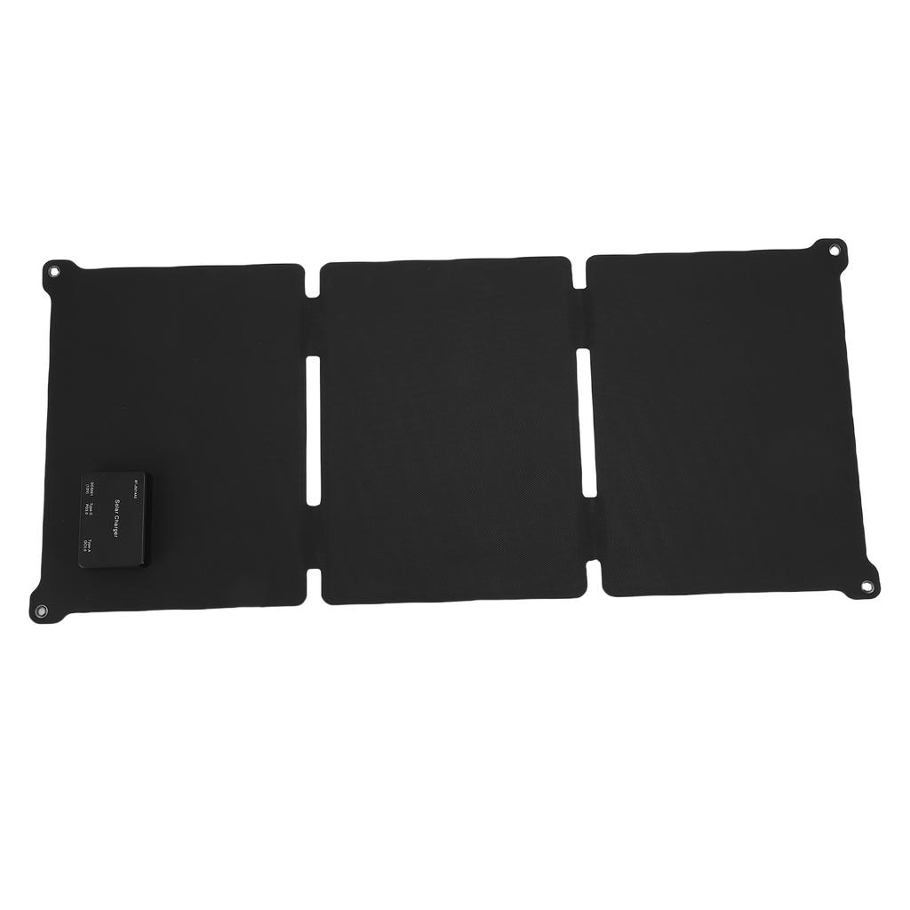 Solar Charger Foldable 30W Fast Charging ETFE Monocrystalline Silicone Solar Panel Charger for Outdoor