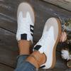 Classic Patchwork Sports Shoes Women Lace Up Low Top Sneakers Woman Spring Autumn Concise Non Slip Wear Resistant Shoes Ladies