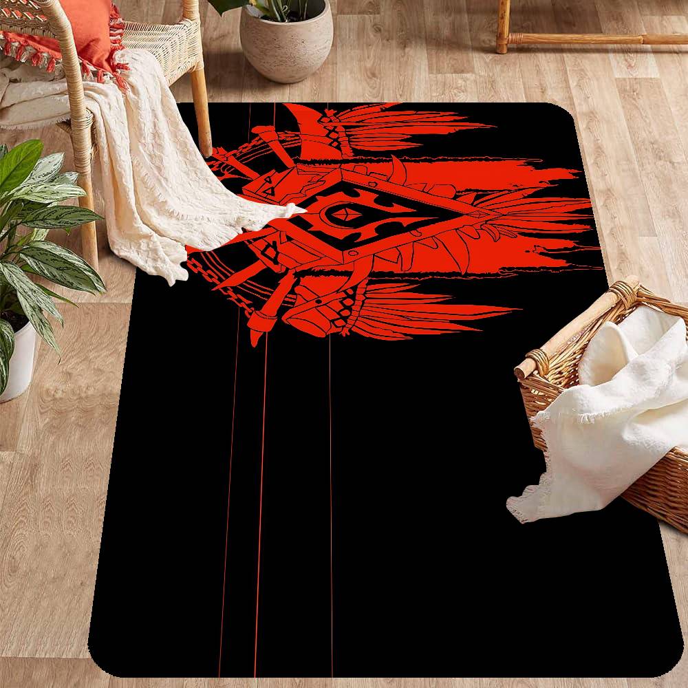 WOW Role Playing Game Room Mats Cheaper Anti-slip Modern Living Room Balcony Printed Household Carpets