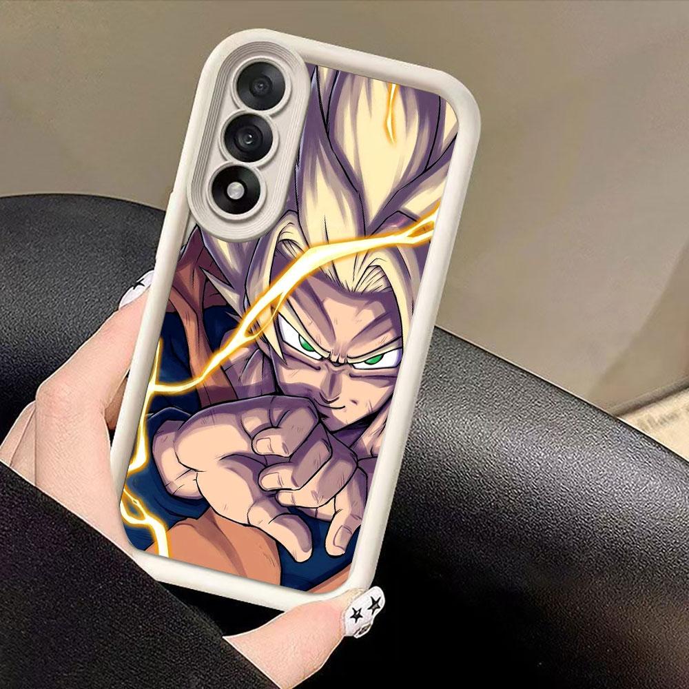 D-Dragon Ball Z Super Saiyan Cover Phone Case For HONOR 600 400 90 LITE 300 200 70 50 20 10I 9X 8X PRO DIY Case Shell Funda Capa