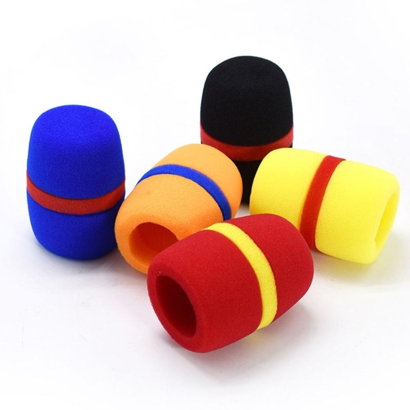 3Pcs Thickened Microphones AntiSlip Rings Dustproof Cover for Enhanceds Stability and Protections