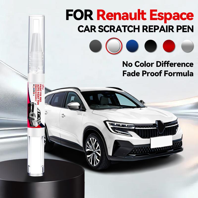 Für Renault Espace Autolack Reparaturstift Ausbesserungsstift Kratzerentferner DIY Autozubehör Perlmuttweiß QXA Sternengrau GNE Braun