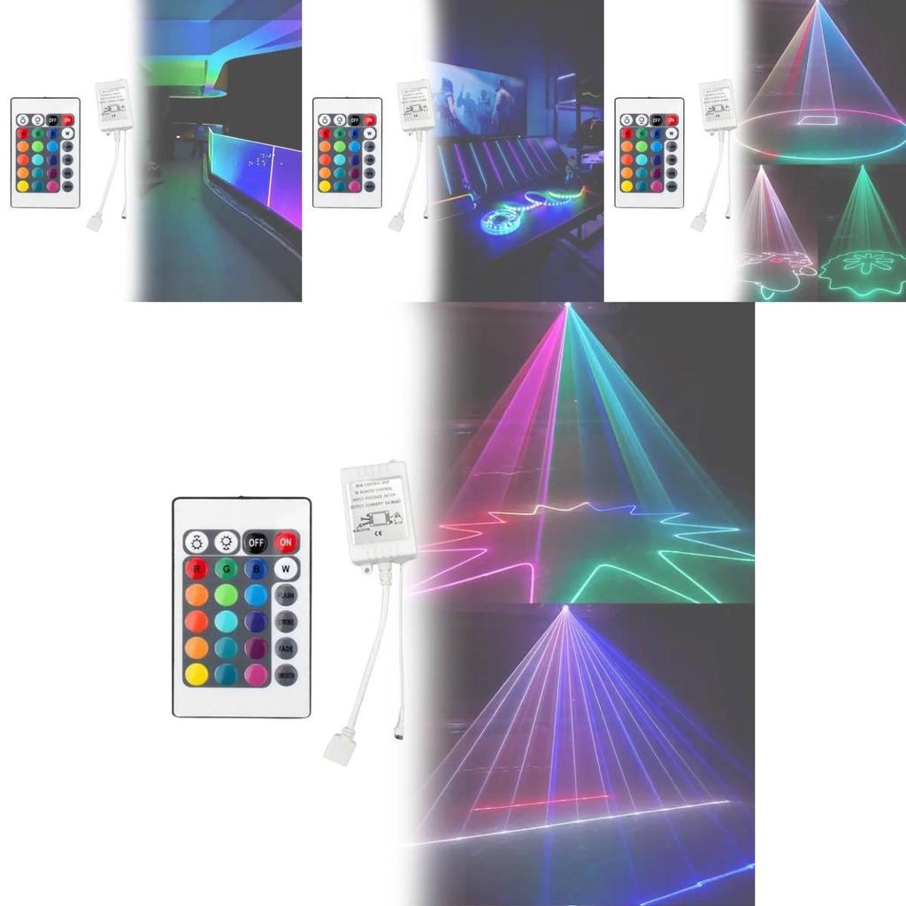 Led Light Strip Dimming Controller With Infrared Remote For Diy Lighting Projects