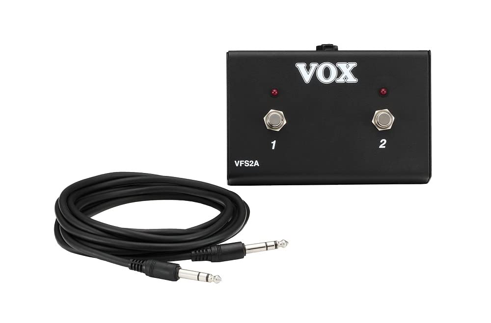 

VOX Dual Footswitch VFS2A LED Equipped with Cable Black чорний
