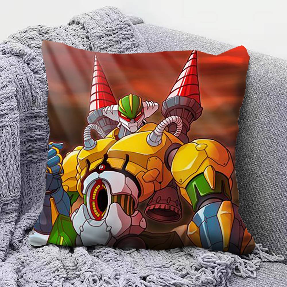 Kotetsu Jeeg Anime Steel Jeeg Pillow Covers Home Sofa Cushion Covers and Aecorative Custom