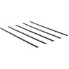 50 Pcs Plastic Welding Rod 20cm Dual Strand Round Welding Rods for Plastic Car Bumpers Kayaks Household Items Black