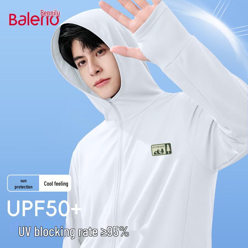 Baleno Men s Ice-Feel UPF50+ Sun Protection Hoodie M