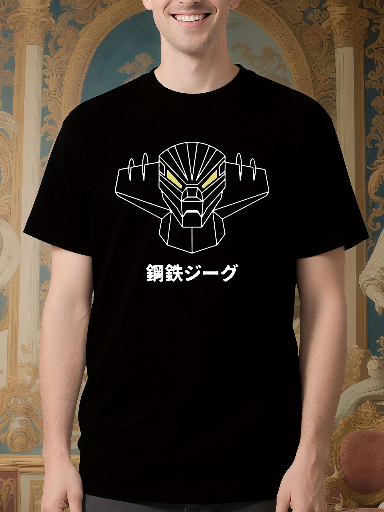 and Unisex Anime Graphic Tshirt - Kotetsu Jeeg/Steel Jeeg... XL