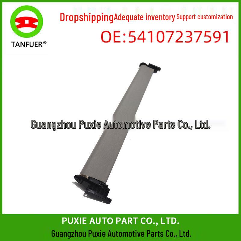 BMW 5 Series F07 GT Sunroof Roller Blind - Grey, Part No. 54107237591