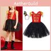 Girls' Nutcracker Costume Dress With Sequin Details Halloween Cosplay Outfit