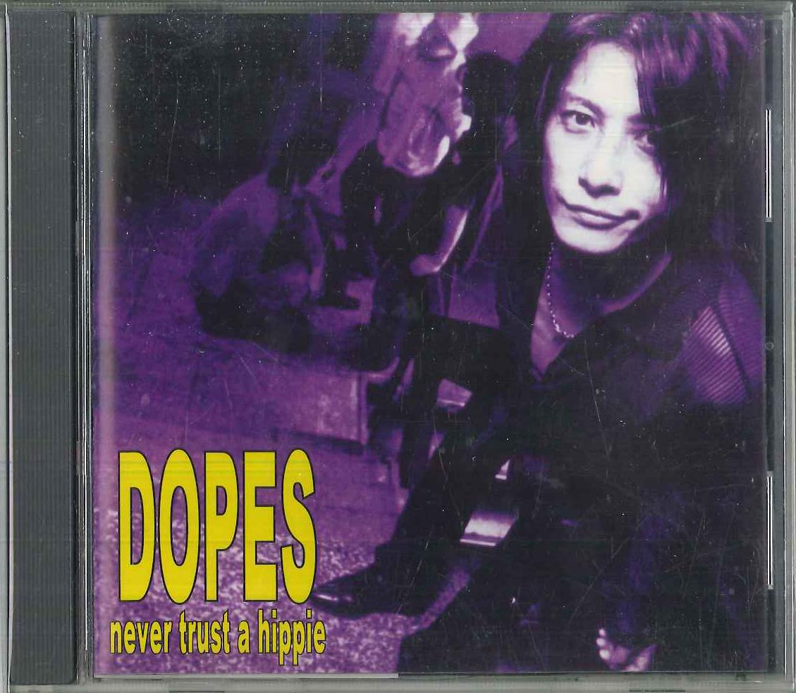 

CD DOPES - Never Trust A Hippie BF001 BABY FACE Japan Obi Japanese Pop/Rock Used