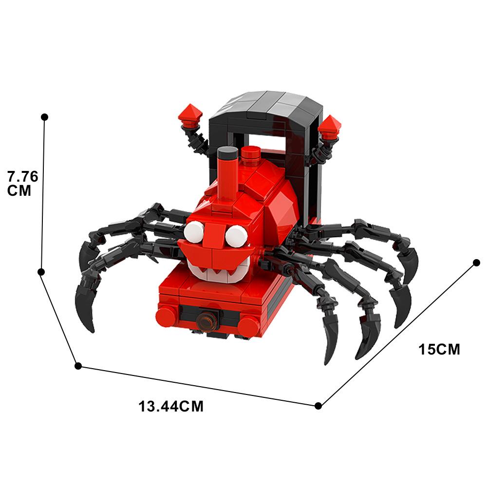 Charles the Little Train Building Blocks - Compatible Locomotive Model