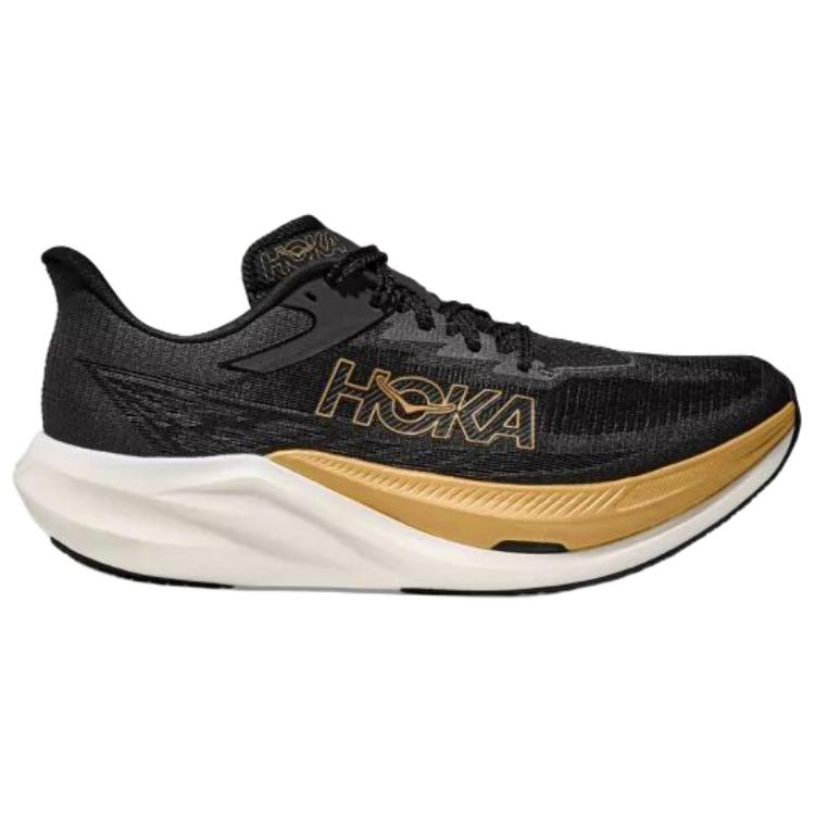 HOKA ONE ONE Rocket X 3 Casual Running Shoes Unisex Black 1168724-BKGD