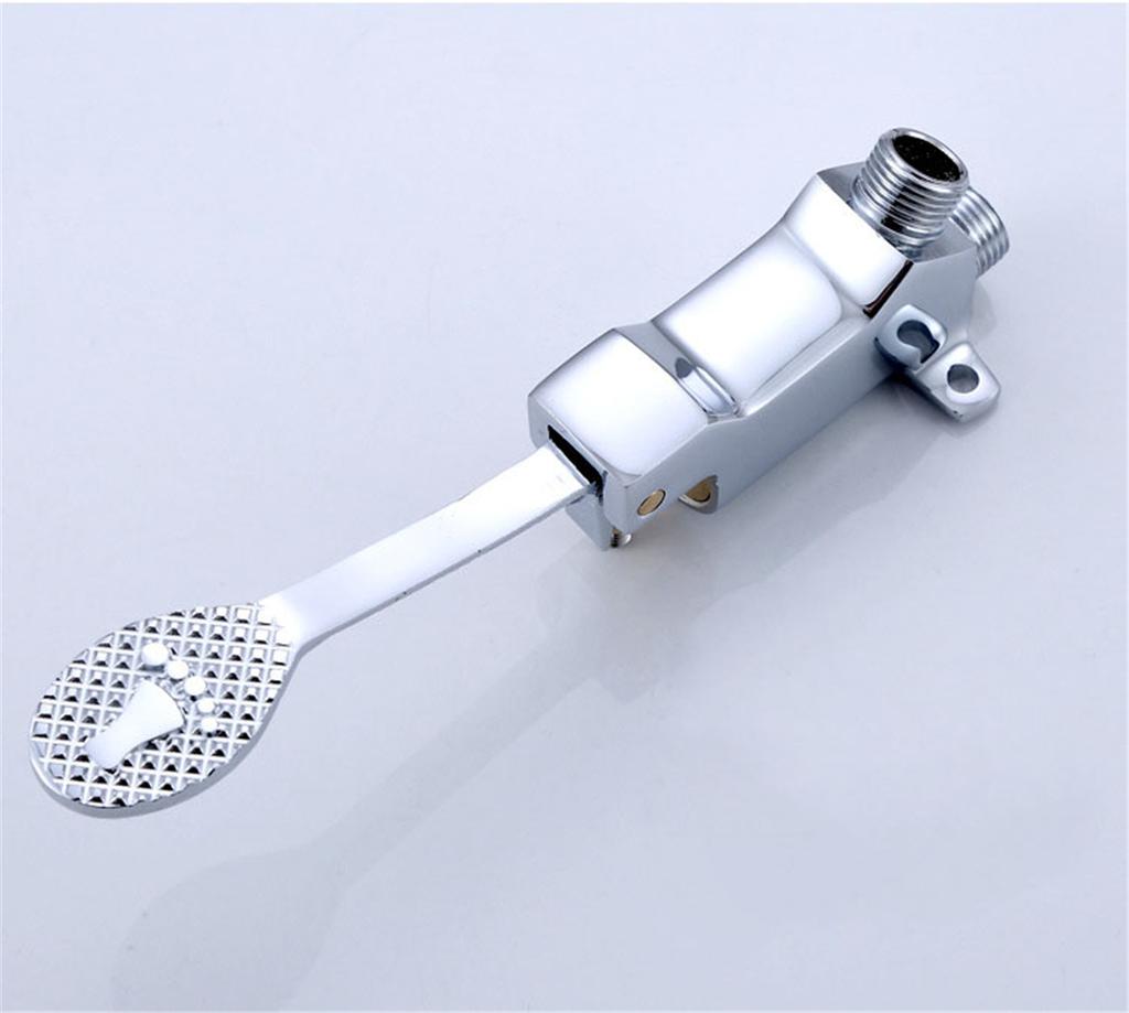 Basin Faucet Foot Pedal Control Switch Foot Pedal Water Faucet Replacement Parts for Kitchen Bathroom Laundry RV Bar