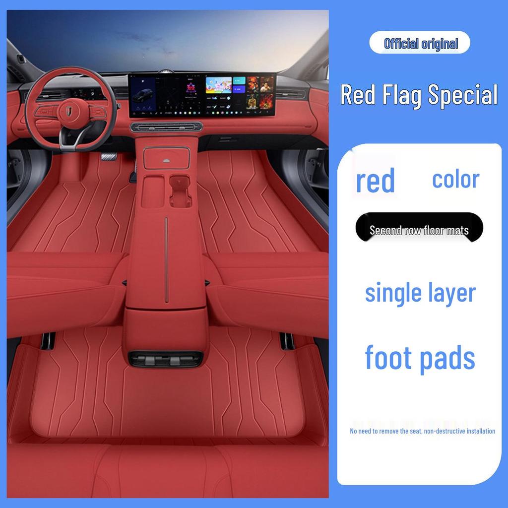 Custom Floor Mats for Hongqi HS6 PHEV 2026 - Full Surround Interior Protection