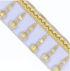Lace Crystal Beads Accessories Tassels for Curtains European Decorative Hanging Table Edge Pendants in Stock