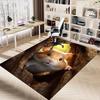 1PC Tree Hollow Carpet Ultra Soft, Thick & Absorbent, Non Slip Machine Washable Mat for Entryway