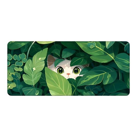 Mouse Pad Desenho Animado Retangular Impermeável para Casa Escritório Jogos Computador Laptop Mousepad Tapete de Mesa com Base de Borracha Antiderrapante Acessórios para PC