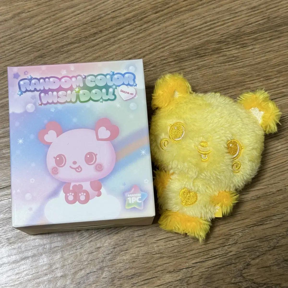 

Ncitywish Color Всплывающий магазин Случайная кукла-пожелание Сакуя Панг Желтый