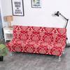 Black Geometric Folding Sofa Bed Case Living Sofa Cases Elastic Spandex Stretchdouble Seat Case Slipcovers For Living Room Area Geometric Print