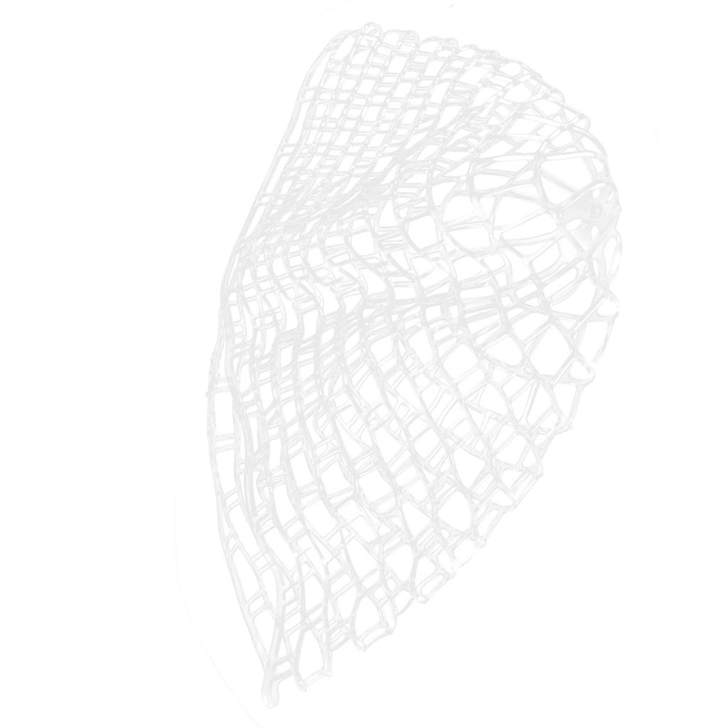 Fly Fishing Landing Net Soft Rubber Mesh Trout Bass Fishing Catch and Release Net50#