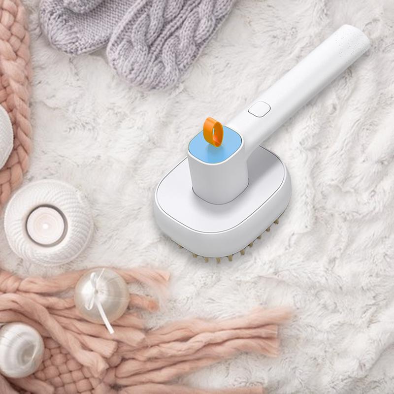 Pet Steam Hair Removal Comb Cat Massage Comb Electric Skin Friendly Dog Hair Washing Tool For Grooming Anti Flying Hairs