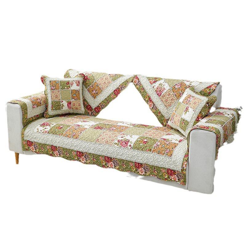 Neues Baumwoll-Stepp-Sofa-Kissen Vier Jahreszeiten Stepp-Sitzkissen Einfache Moderne Sofaabdeckung Erkerfenster-Matratze Bettmatratze