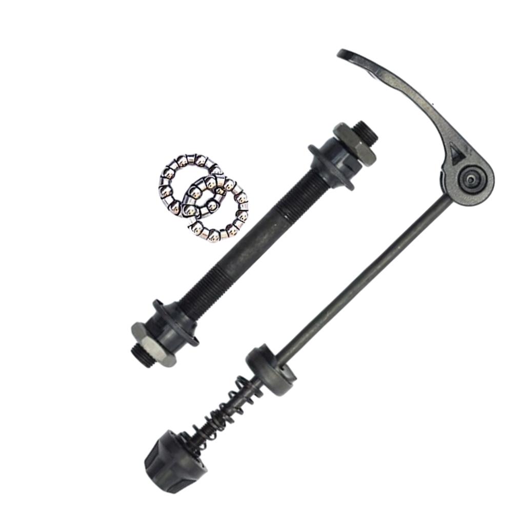 Black Bike Axle Quick Release Skewer Set Easy Installation And Wide Application Guaranteed Durable