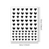 Nail Art Airbrush Sticker Stencil Hollow Heart Butterfly Bear Star French Template Nail Stickers Manicure Tool