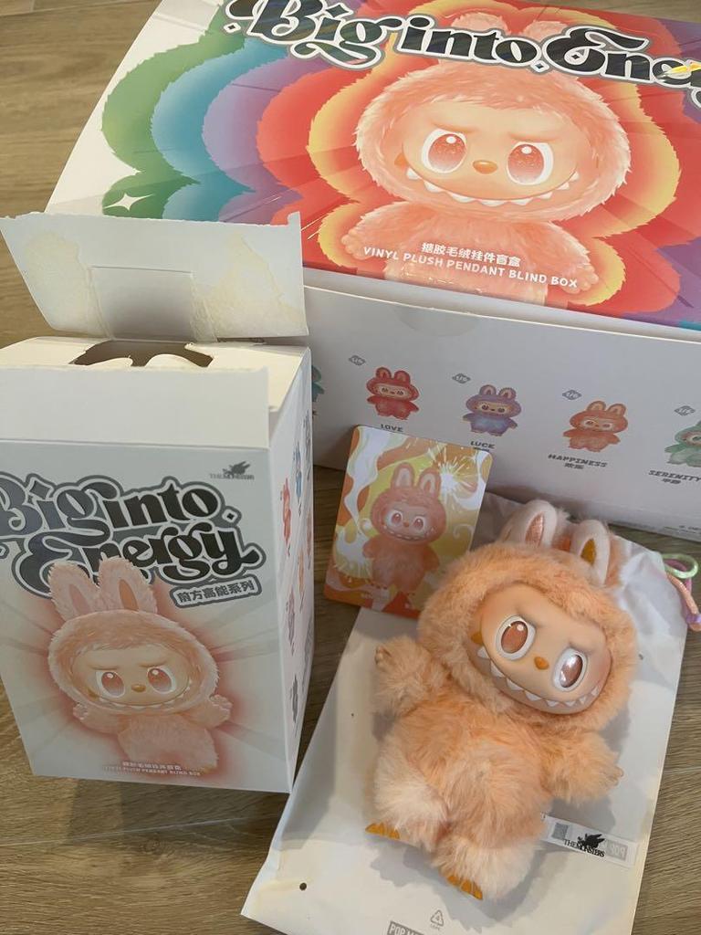 [USED] Genuine POPMART Lovebu Big into Energy Happiness