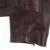 TAKEO KIKUCHI Long sleeve No-collar zip-up single leather jacket Men's Used