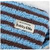 Popular Striped Dog Clothes Polar Fleece Pet Sweatshirt Winter Warmth Teddy Two-legged Clothing with Traction Buckle