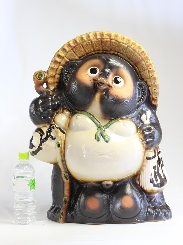 Tori Fuku Tanuki 18 "Shigaraki Ware" No. L67-2