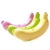 Outdoor Banana Storage Protector Case Durable Food Safe Plastic 3 Color Options for Hiking Camping Travel Lunch