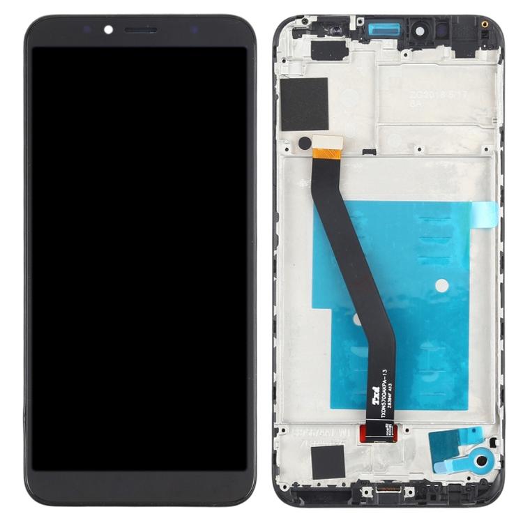 

For Huawei Y6 (2018)/Enjoy 8e/Honor 7A (with Fingerprint Sensor) Grade C LCD Screen and Digitizer Assembly+Frame (without Logo) Black