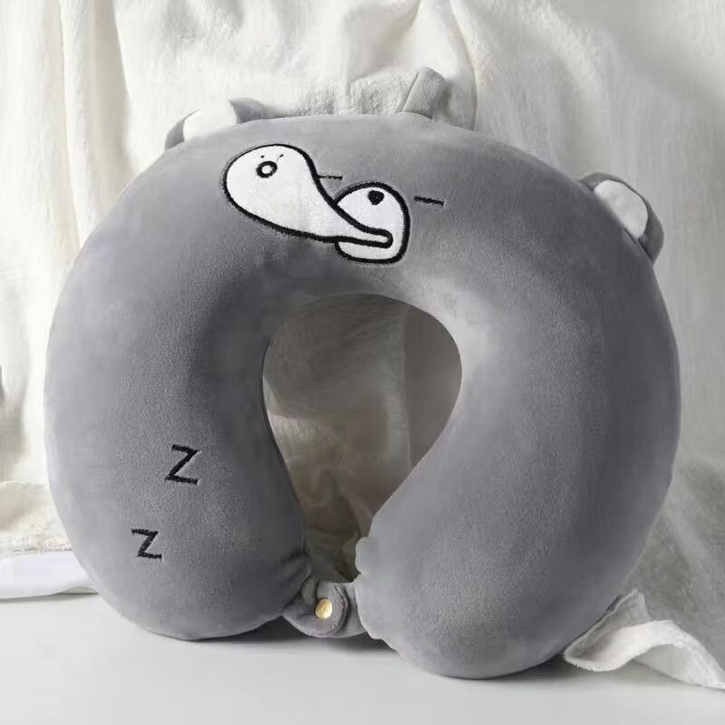 OEINGOEING Memory Foam U-Shaped Travel Neck Pillow