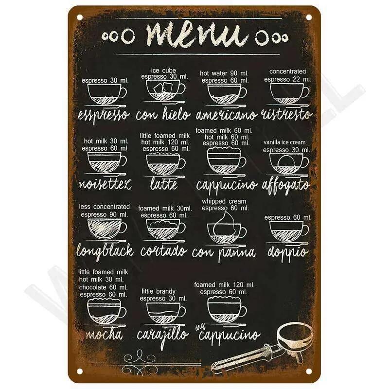 Vintage Room Decoration Home Decor Items Tin Aesthetic Men Bedroom Signs Retro Metal Plate Posters Wall Art Mural 26T0103 26T0103