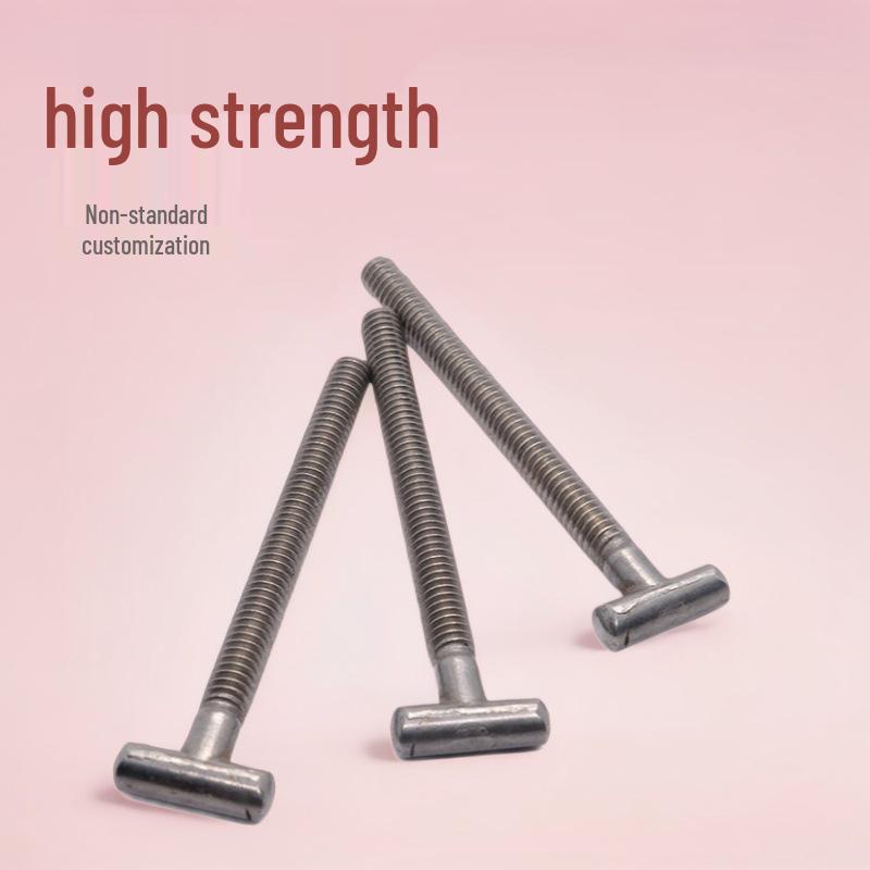 High-Strength T-Head Hammer Screws, Stainless & Carbon Steel